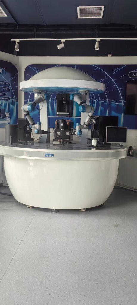 Coffee robot developed by Zhejiang Robotics Innovation Center