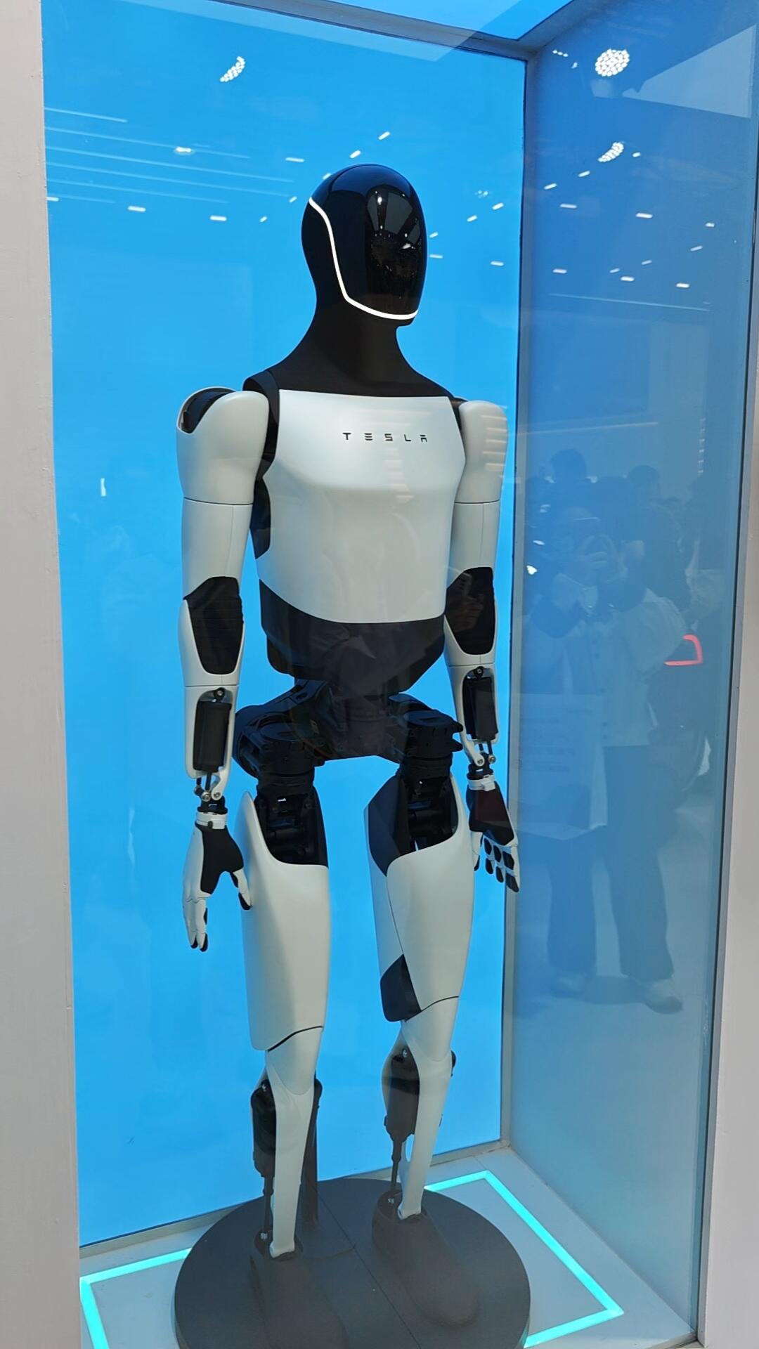 Tesla Optimus Gen 3 robot at AWE 2026 Shanghai