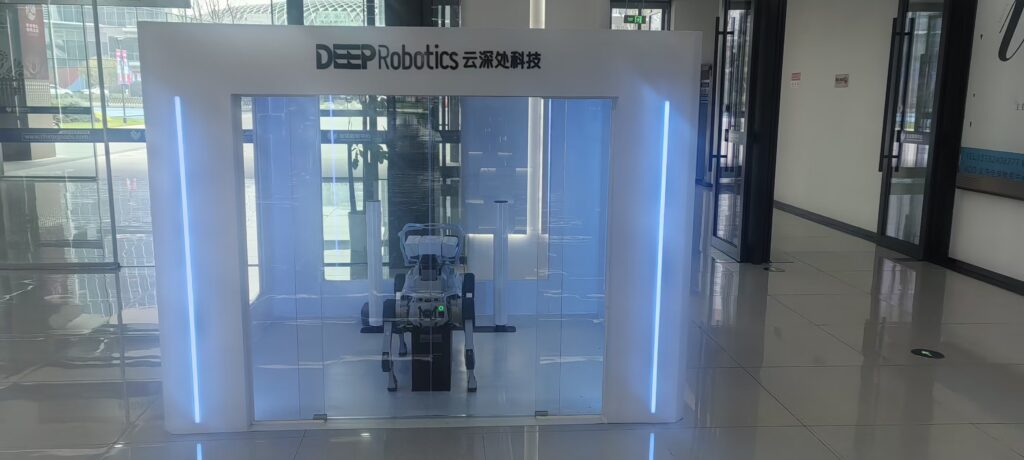 DEEP Robotics Jueying X30 quadruped robot for power plant inspection and patrol